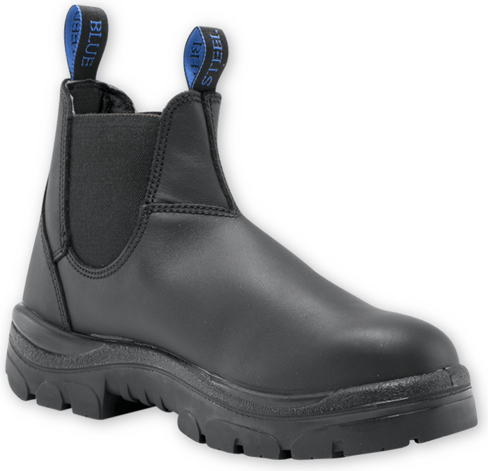 blue steel boots