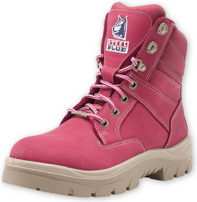 Southern Cross Zip Ladies Pink S3 Boot