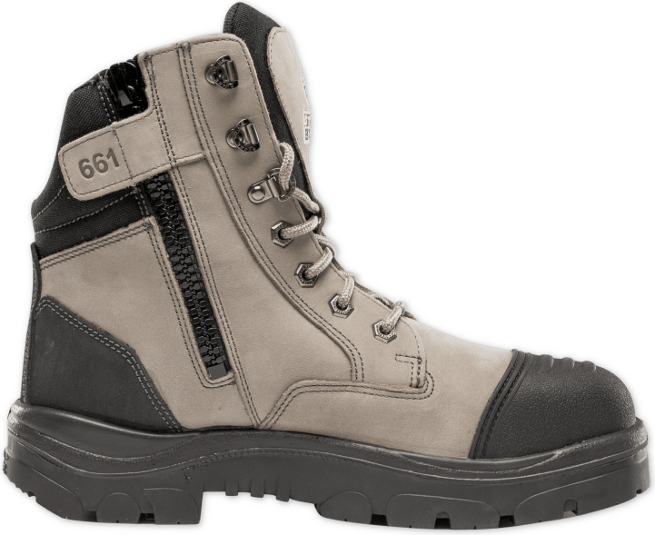 Southern Cross Zip Scuff Slate S3 Boot
