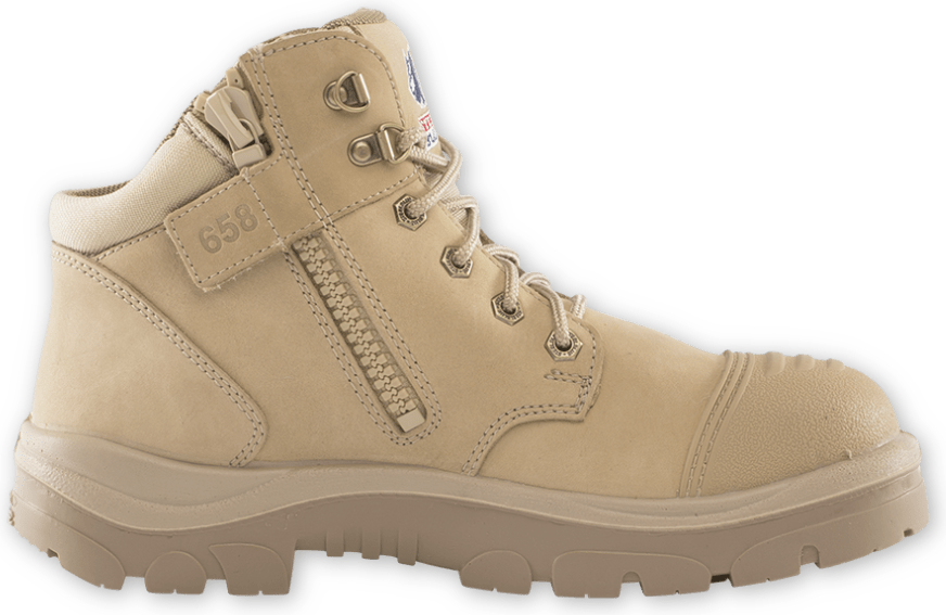 Parkes Zip: Scuff Cap Boot