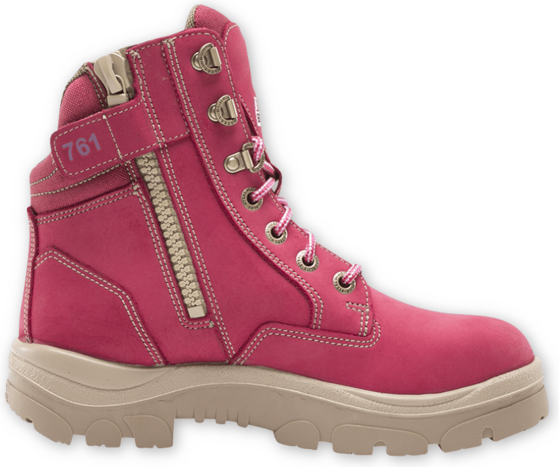 Southern Cross Zip Ladies Pink S3 Werkschoen