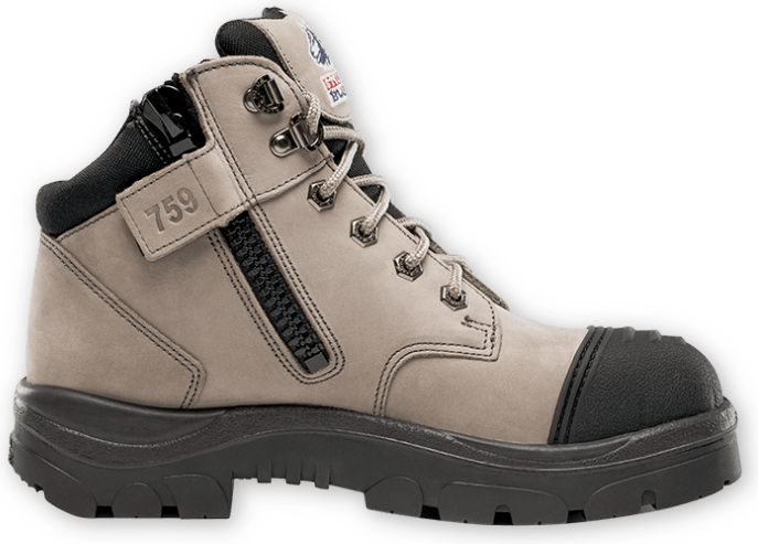 Parkes Zip Ladies: Scuff Cap Boot