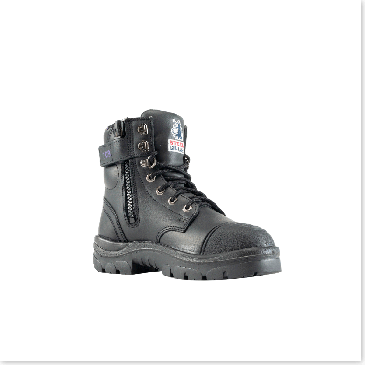 Argyle® Zip Ladies: Scuff Cap Boot
