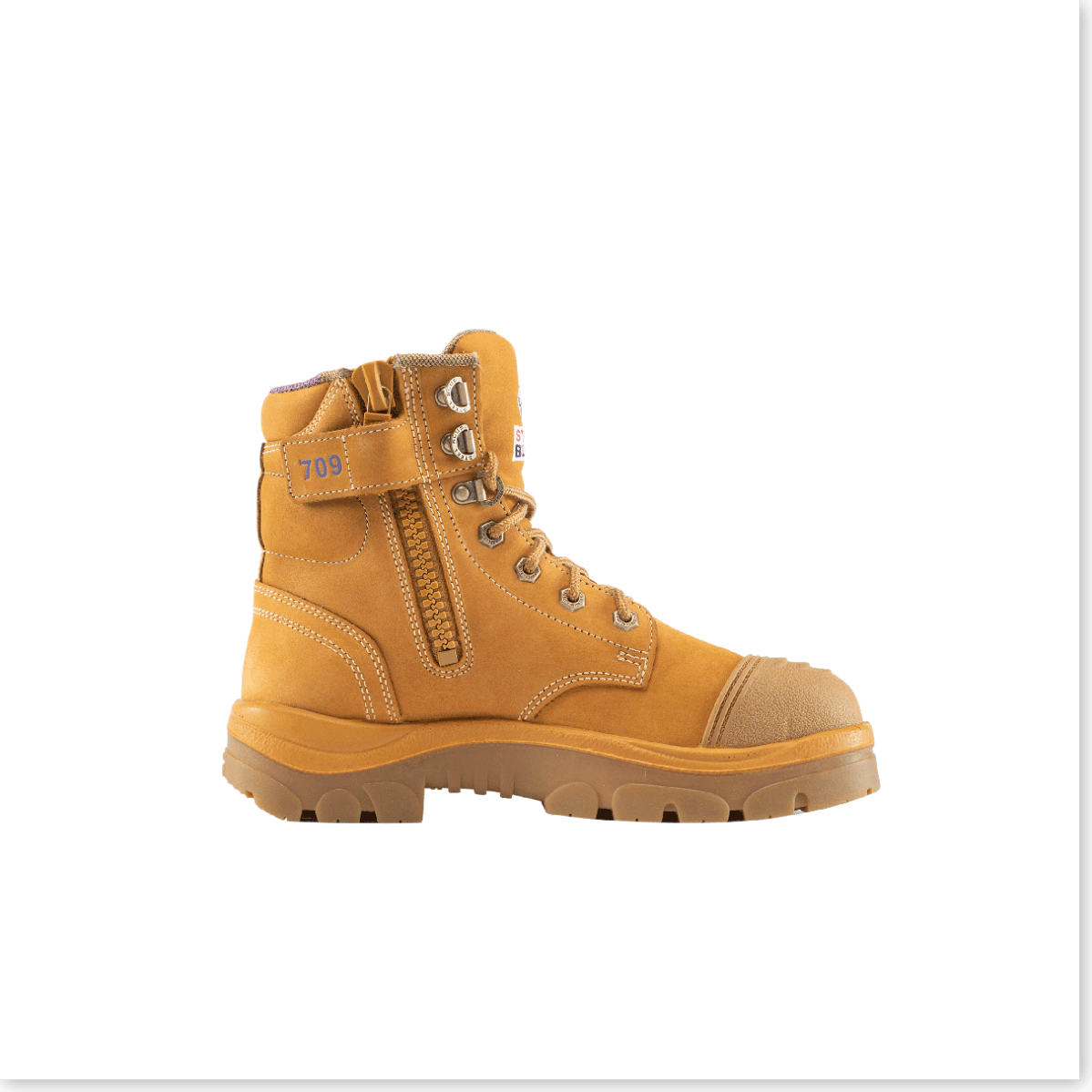 Argyle® Zip Ladies: Scuff Cap Boot
