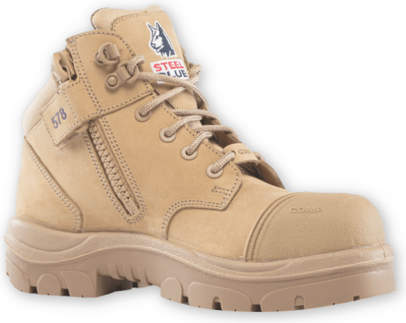 Parkes Ladies Zip: Scuff Composite Boot