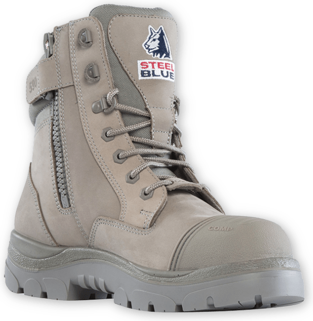Southern Cross Zip Composiet S3 Granite Boot