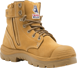 blue dog steel cap boots