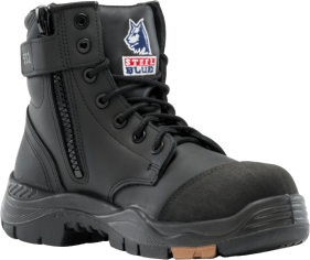 blue dog steel cap boots