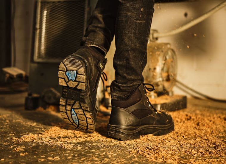 view sole of the boot