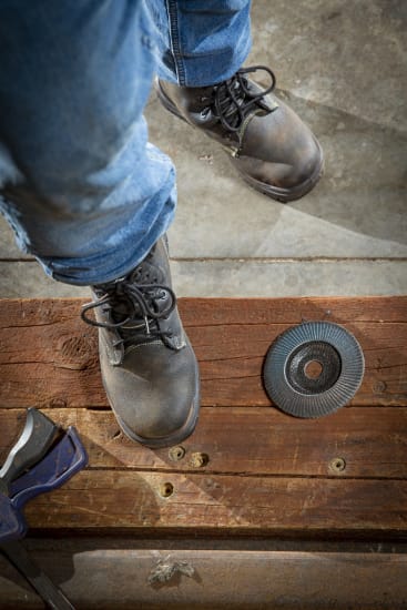 view sole of the boot