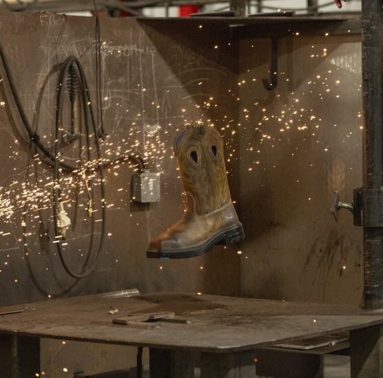 view sole of the boot