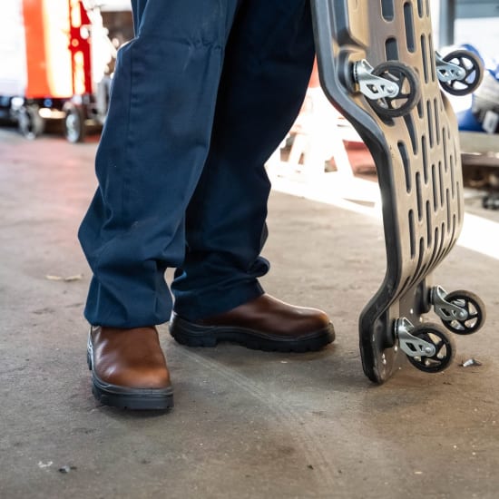 view sole of the boot