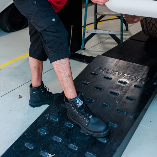 view sole of the boot