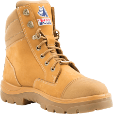 steel blue hobart non safety boots