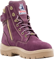 steel blue hobart non safety boots