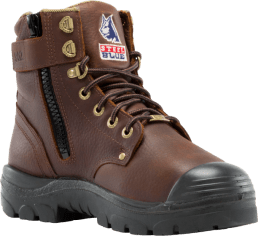 blue dog steel cap boots