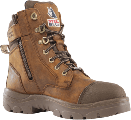 Southern Cross Zip - Distressed Brown