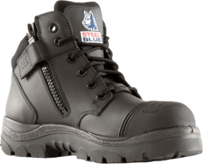 Parkes Zip: Scuff Composite - Black