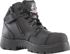 Parkes Zip: Scuff Composite - Black