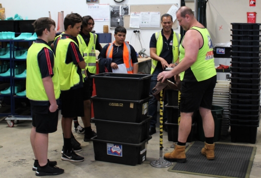 Steel Blue hosts the Clontarf Foundation