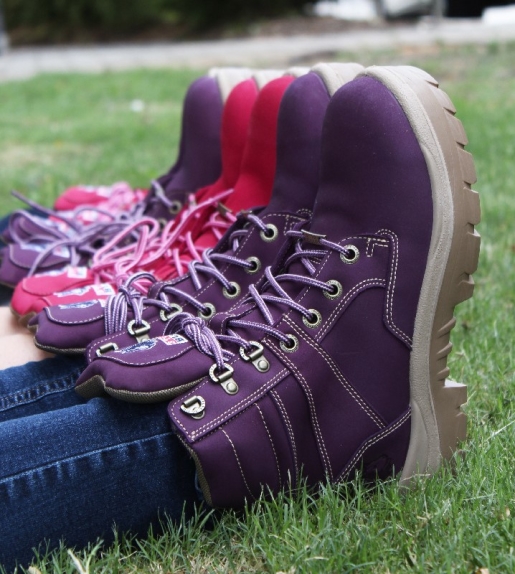 Pink and Purple Boots. BCCWA (img_0365). Cropped