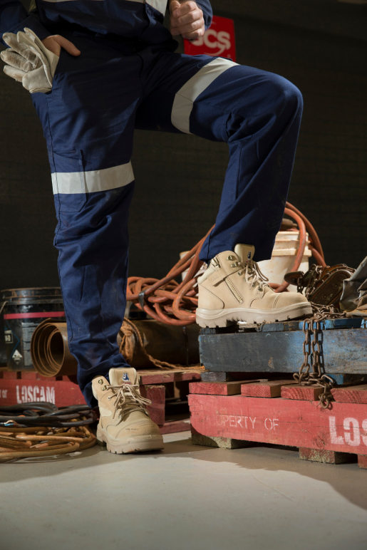 Parkes Sand Mens boots - Steel Blue