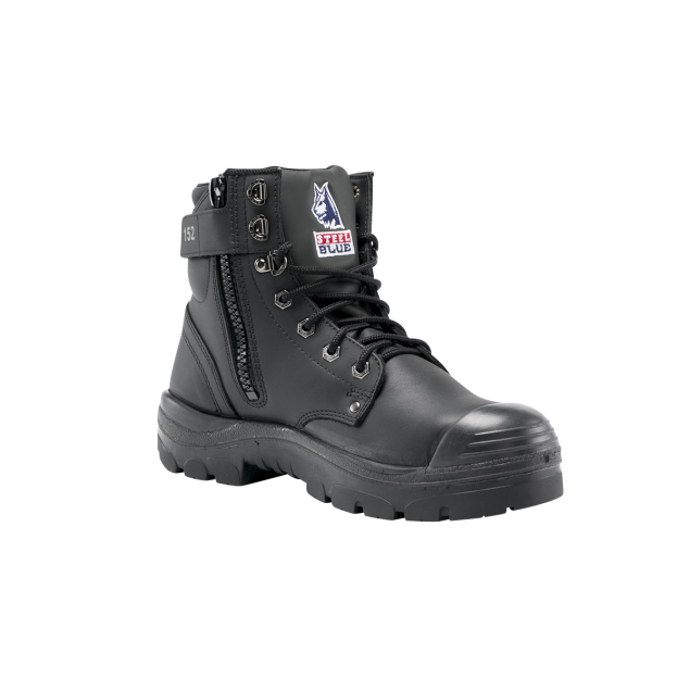 steel blue boots amazon