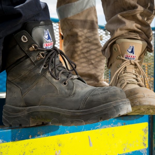 cushion sole work boots