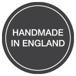 Steel Vintage handmade in England badge