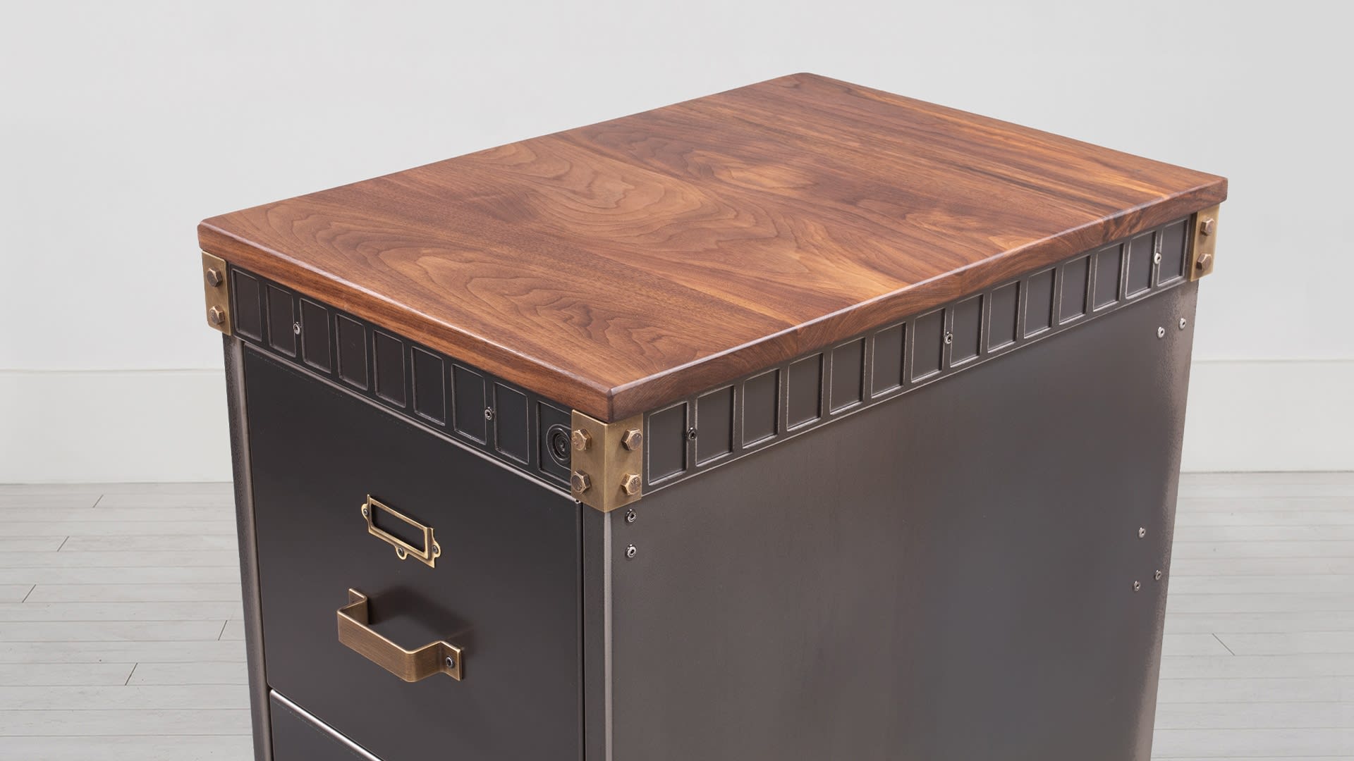 Steel Vintage Brunel Filing Cabinet