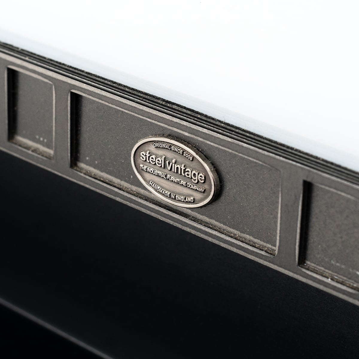 STEEL VINTAGE BRUNEL WHITEBOARD BOARD