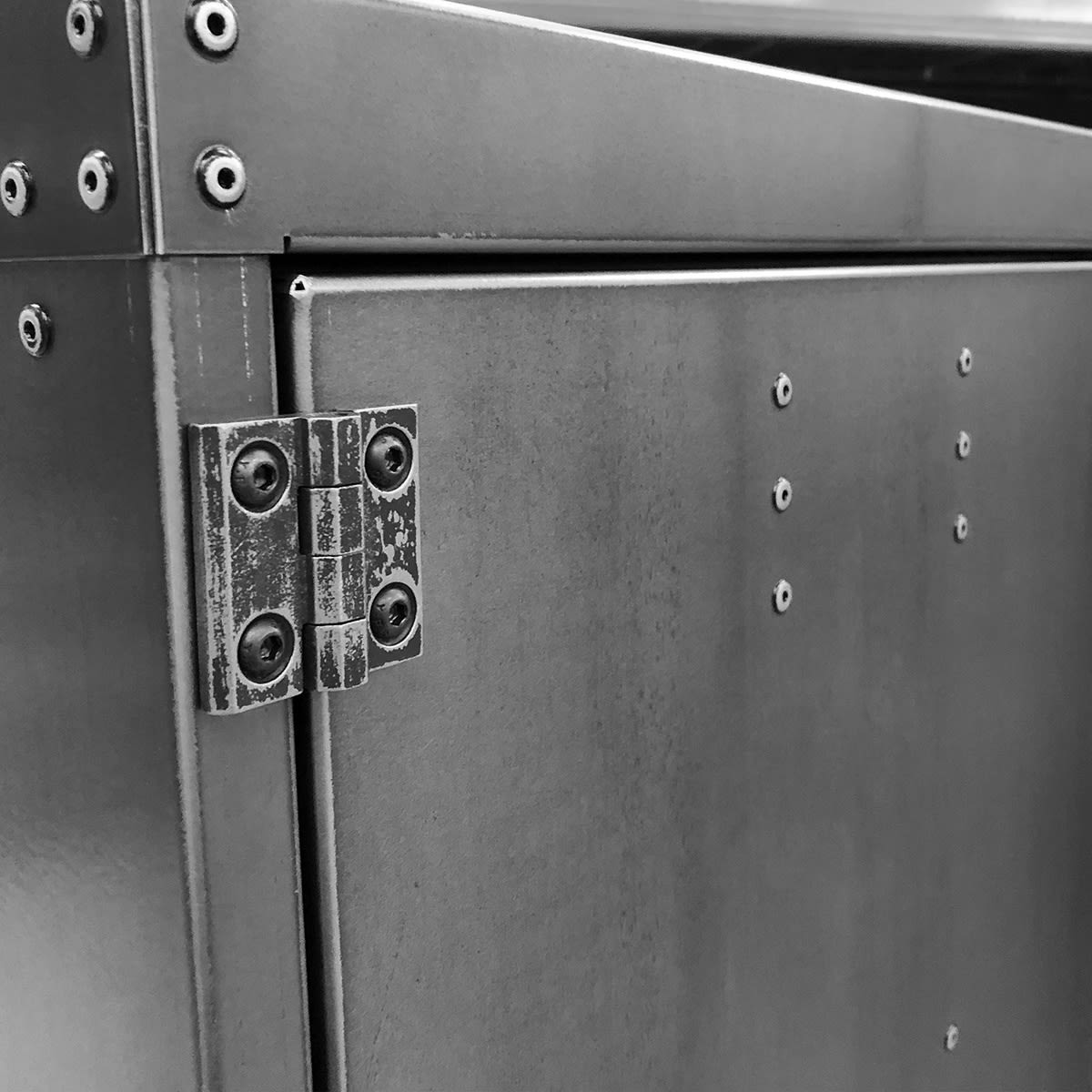 Steel Vintage - Workshop Double Cupboard - Industrial Furniture