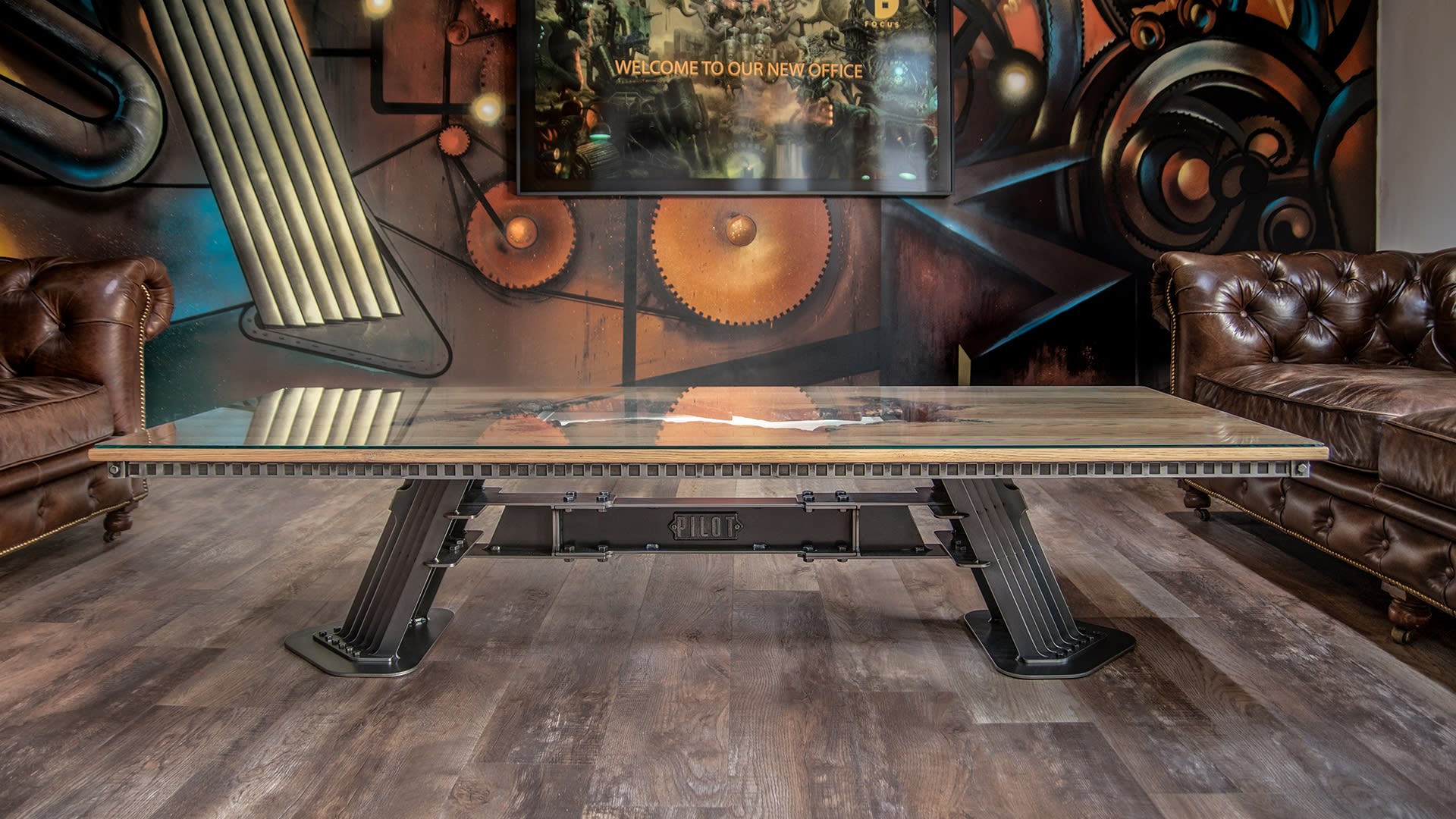 Steel Vintage - Pilot Coffee Table - Industrial Furniture