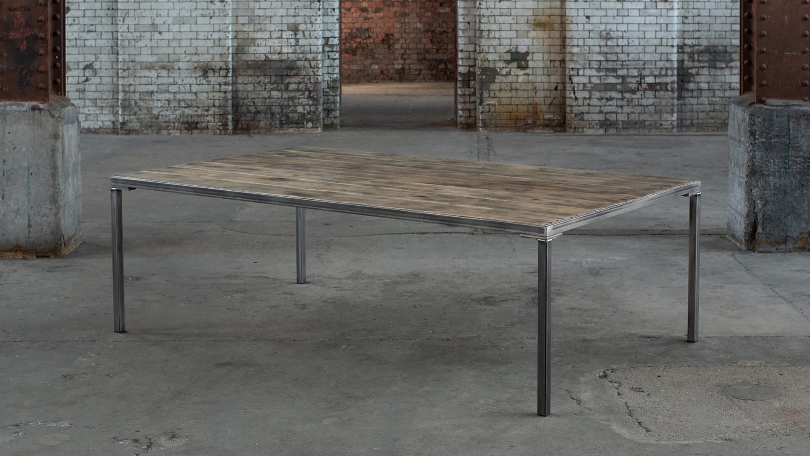 The Workshop Table | Table Tops Made To Measure | Steel Vintage