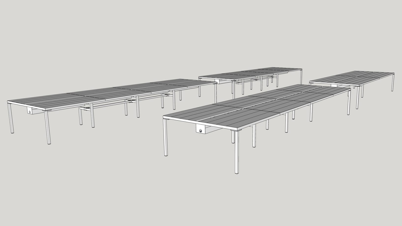 Steel Vintage | Case Study - Jamie Oliver | Modular Workshop Desks | UK