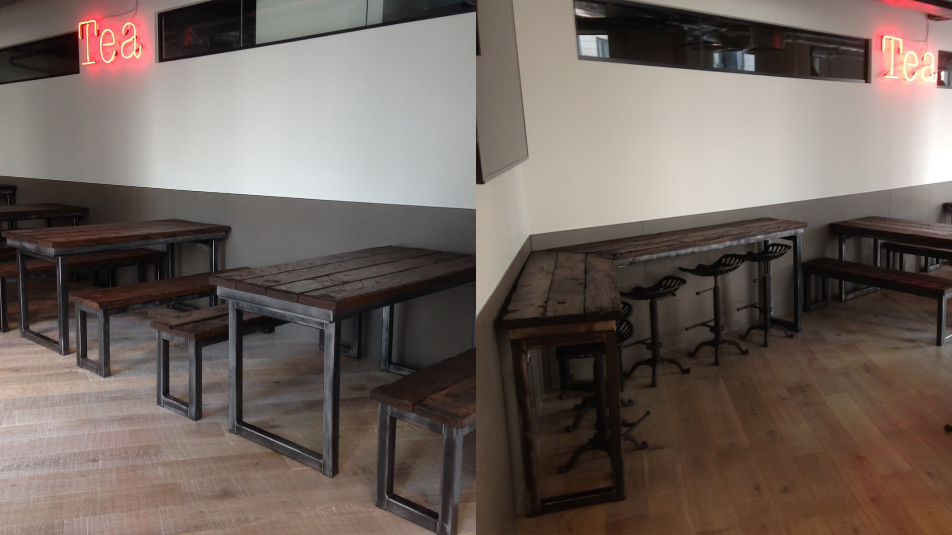 Steel Vintage Testimonial - Ten Business Blacksmith Table