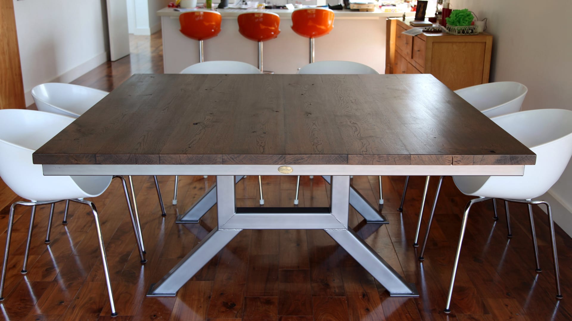 Steel Vintage Testimonial - Charlotte Engineering table