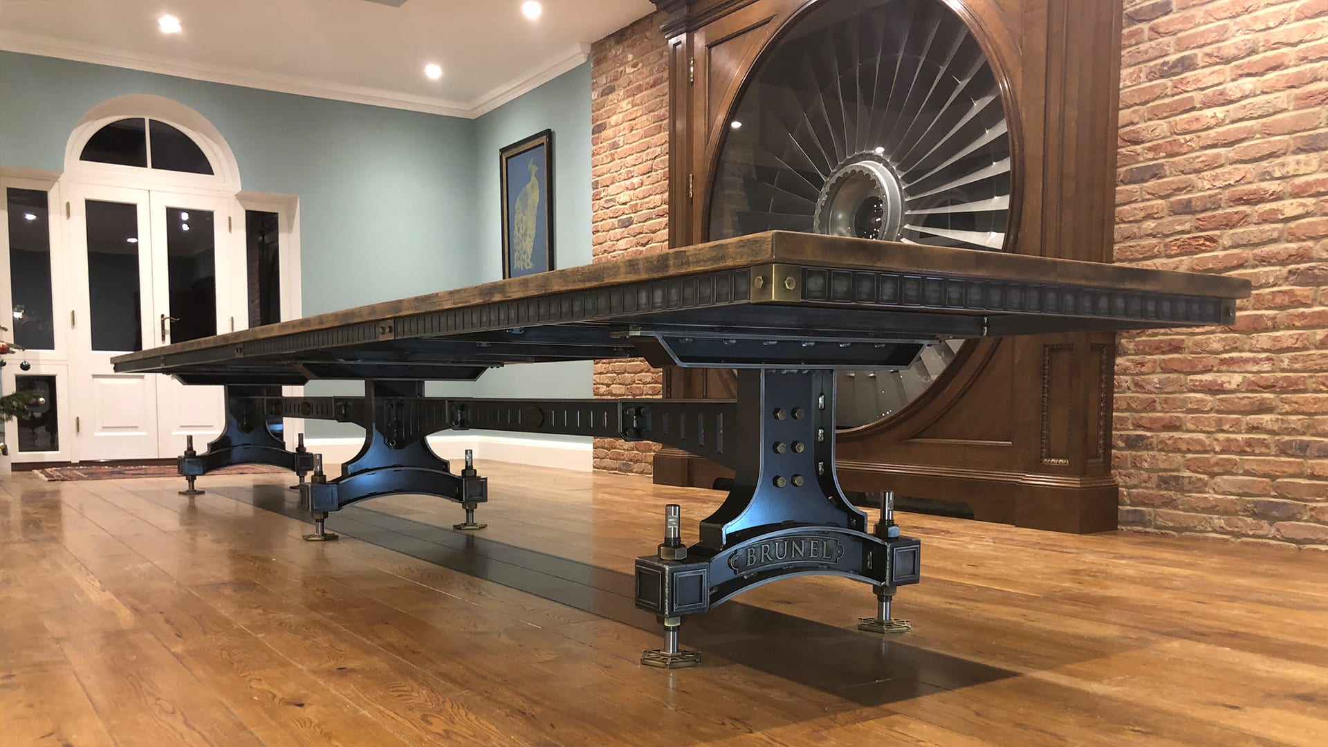 Steel Vintage Testimonial - David Brunel Table