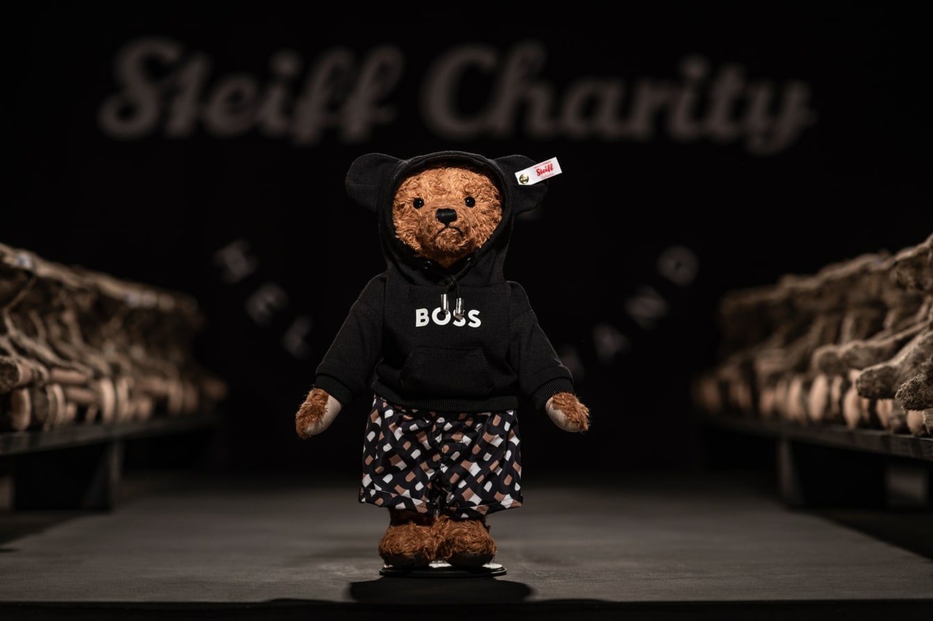 Steiff Charity Hugo Boss quer