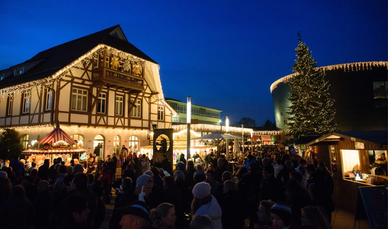 Steiff adventsmarkt weihnachtslichter