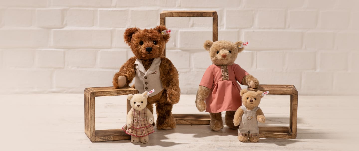 Steiff teddybaerfamilie collector