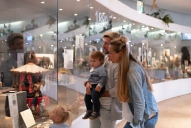 Historischer bereich im steiff museum