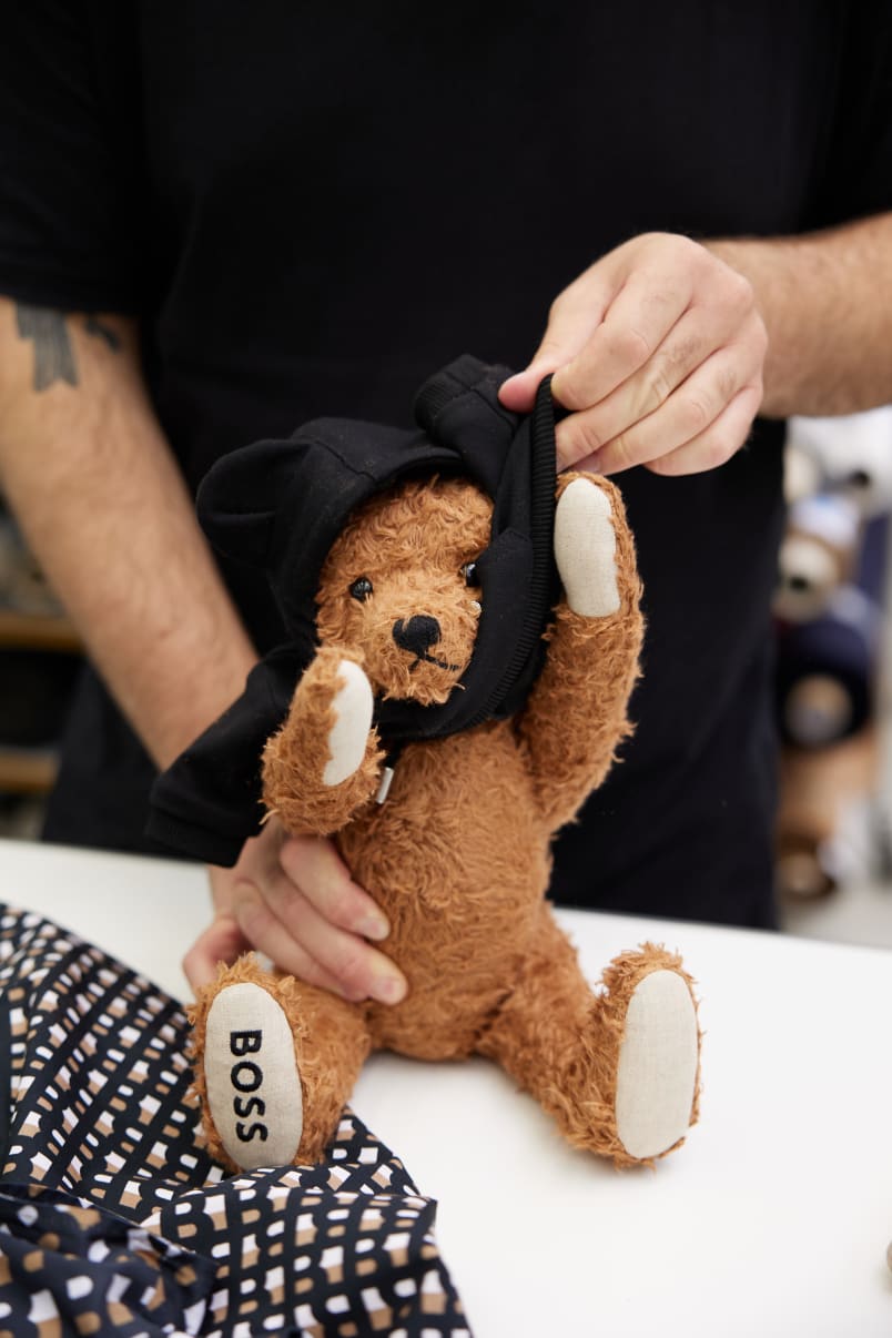 HUGO BOSS designs Steiff Teddy Bear