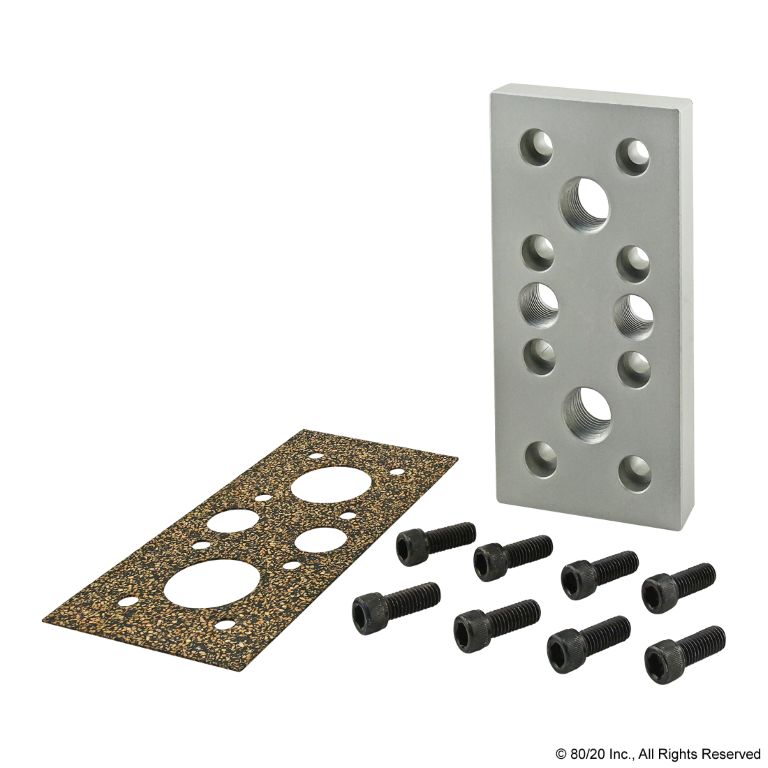 12-Hole Pressure Manifold Feed Plate