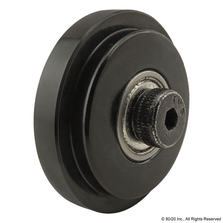 Roller Wheel with Dual Roller Bearing