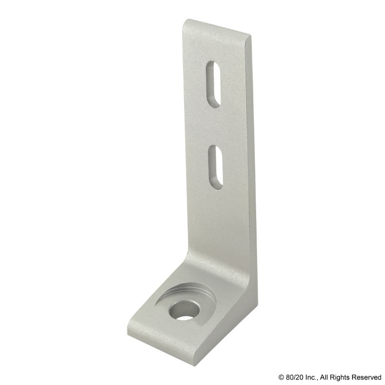 Slotted Economy Floor Mount Base Plate