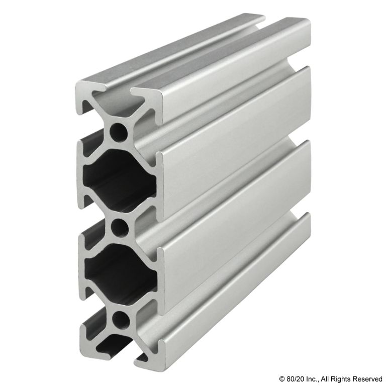 25mm X 75mm T-Slotted Profile - Eight Open T-Slots #25-2576