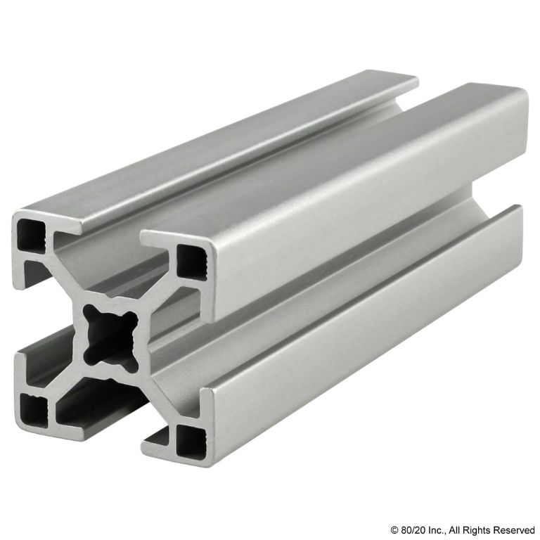 30mm X 30mm T-Slotted Profile - Four Open T-Slots #30-3030