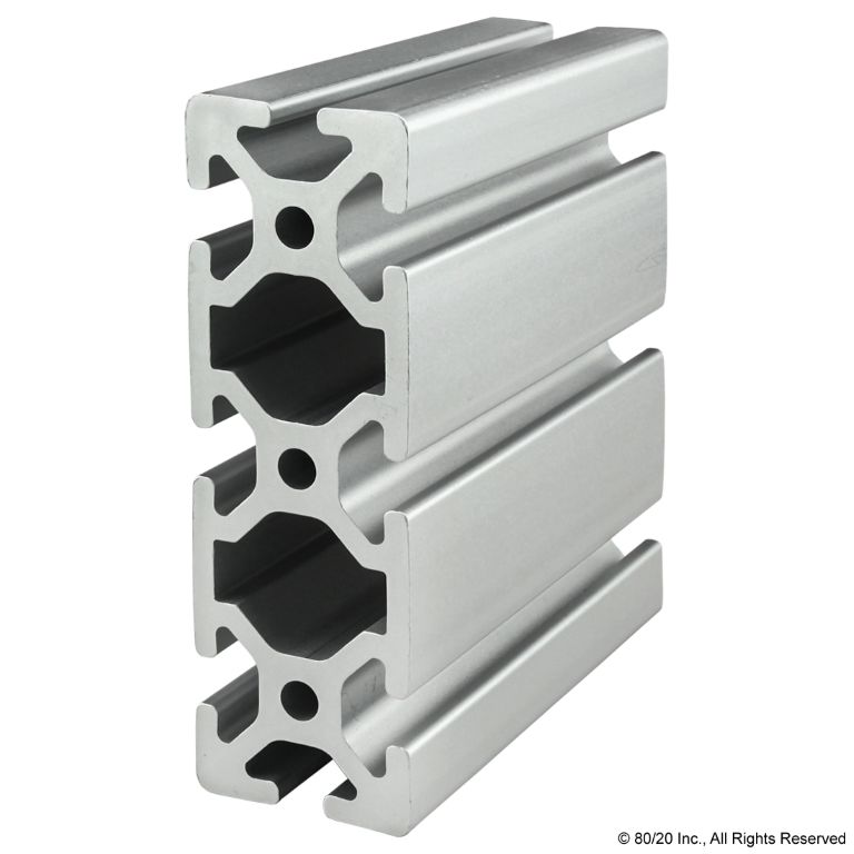 40mm X 120mm T-Slotted Profile - Eight Open T-Slots #40-4012