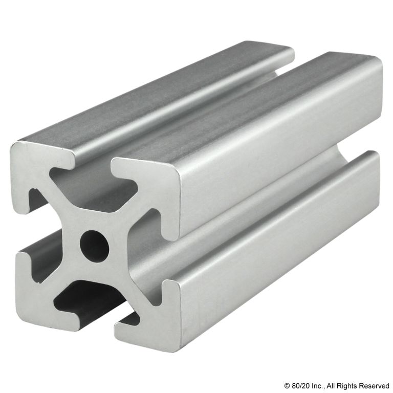 40mm X 40mm T-Slotted Profile - Four Open T-Slots #40-4040